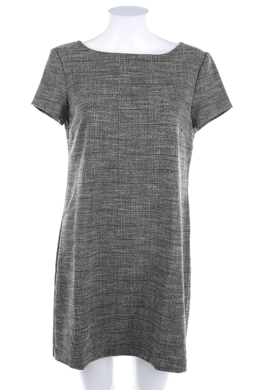 ZARA WOMAN - Shift-Kleid mit Karo-Muster - M