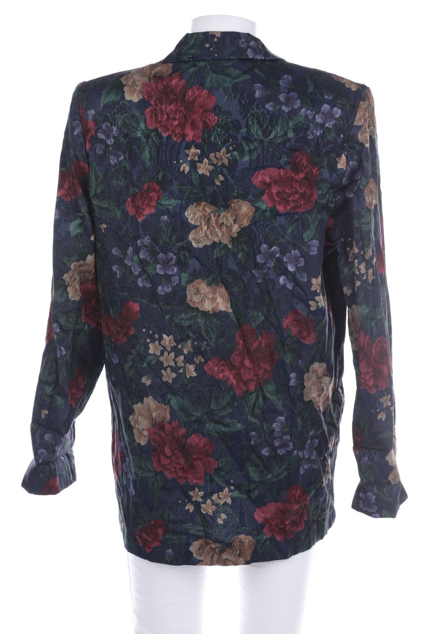 SAN MOIRE - Blazer mit Blumen-Print - S