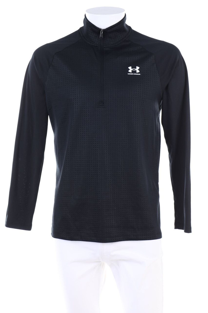 UNDER ARMOUR - Sport-Longsleeve-Shirt mit Logo-Print - S