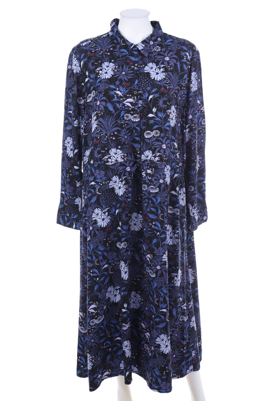 CECIL - Maxi-Kleid mit Blumen-Print - D 50
