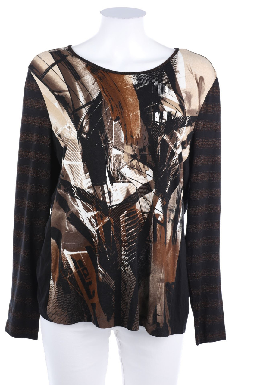 GERRY WEBER - Longsleeve-Shirt mit Glitzer - D 44