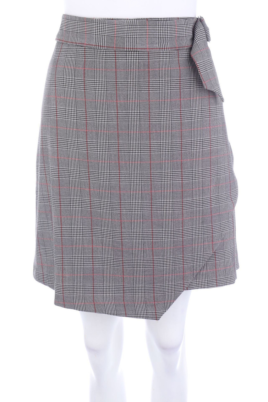 SA.HARA - Rock mit Karo-Muster - D 44