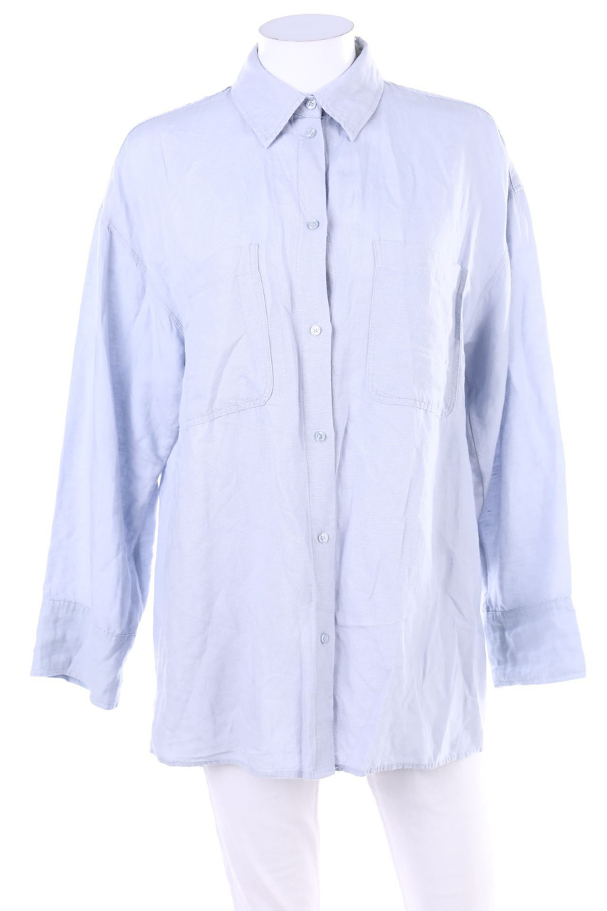 H&M - Hemd-Bluse mit aufgesetzten Taschen - XS