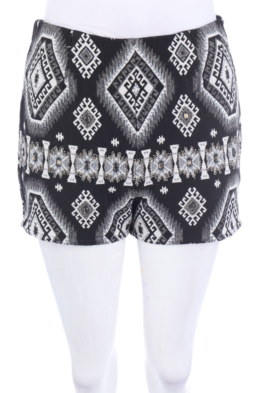 Aniston - Shorts mit Muster - D 34