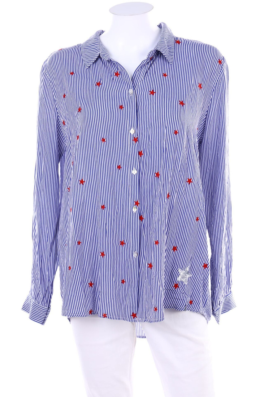 KEY LARGO - Bluse mit Stickereien - L