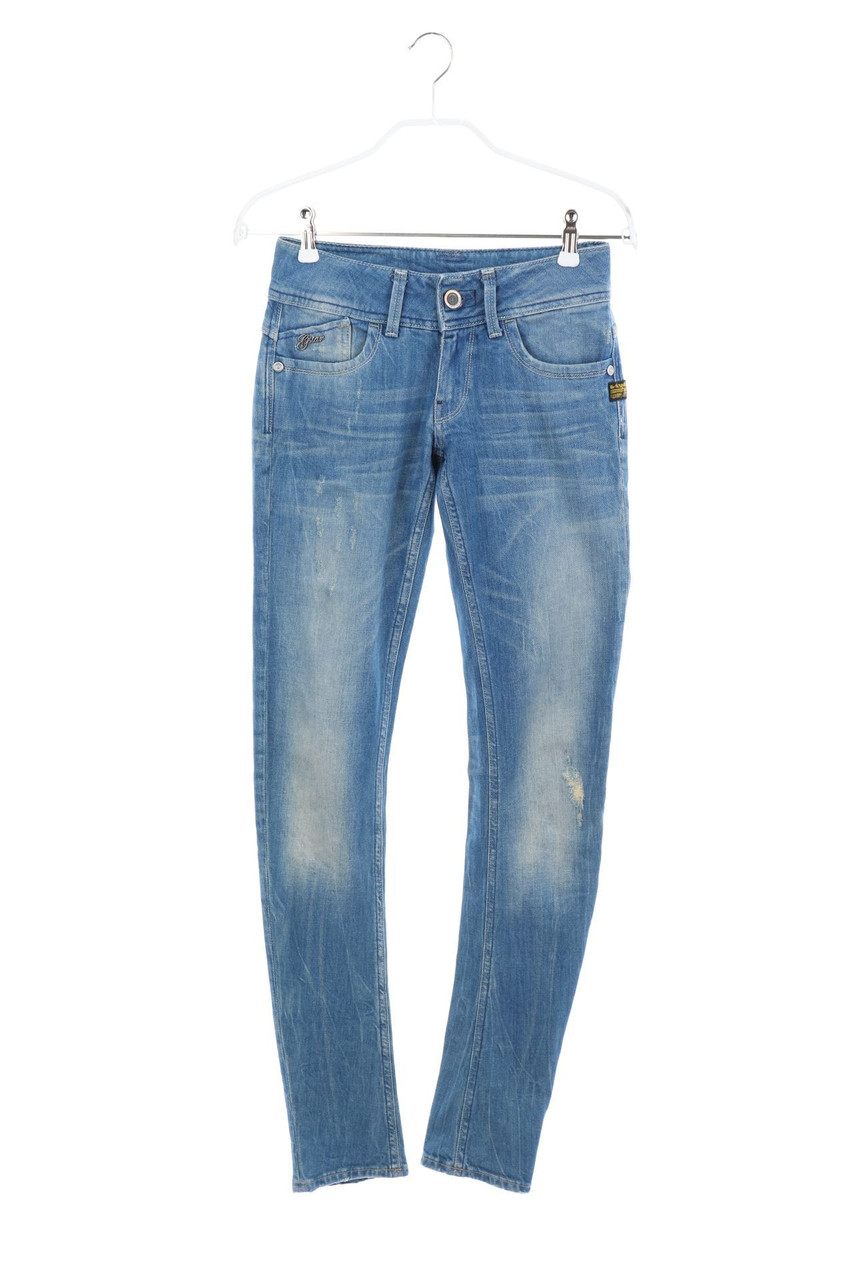 G-STAR - Destroyed Skinny-Jeans - W25