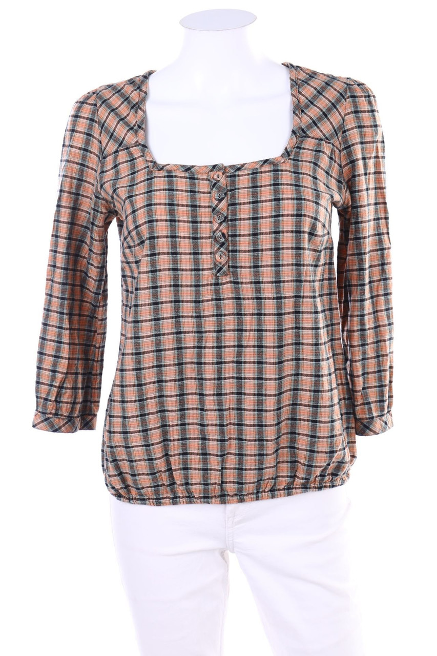 George. - Glitzer-Bluse mit 3/4-Ärmel - D 34