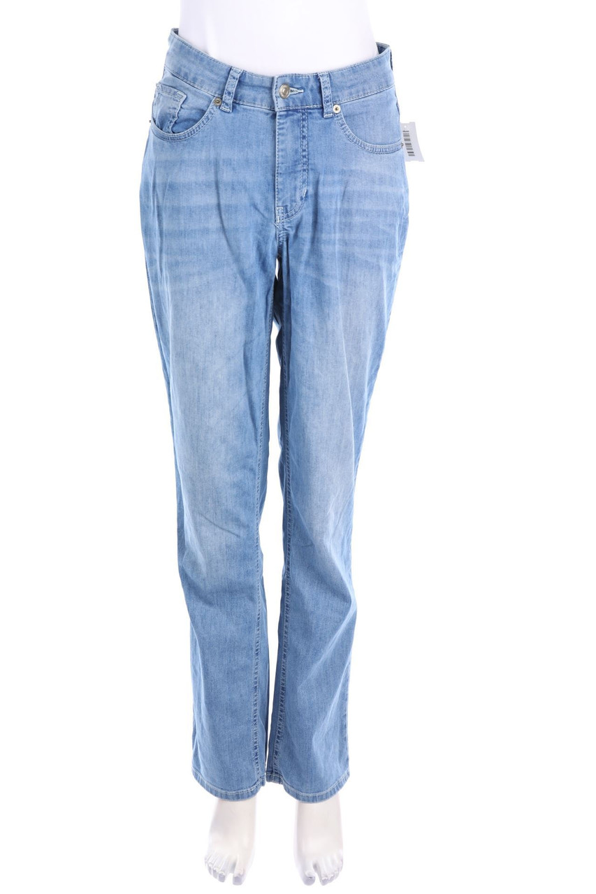 MAC - Used Look Straight Cut Jeans - D 36