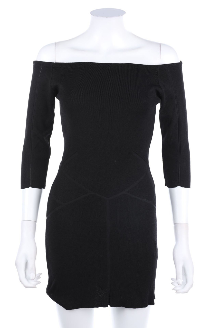 Zara Knit - Strickkleid aus Viskose-Mix - M