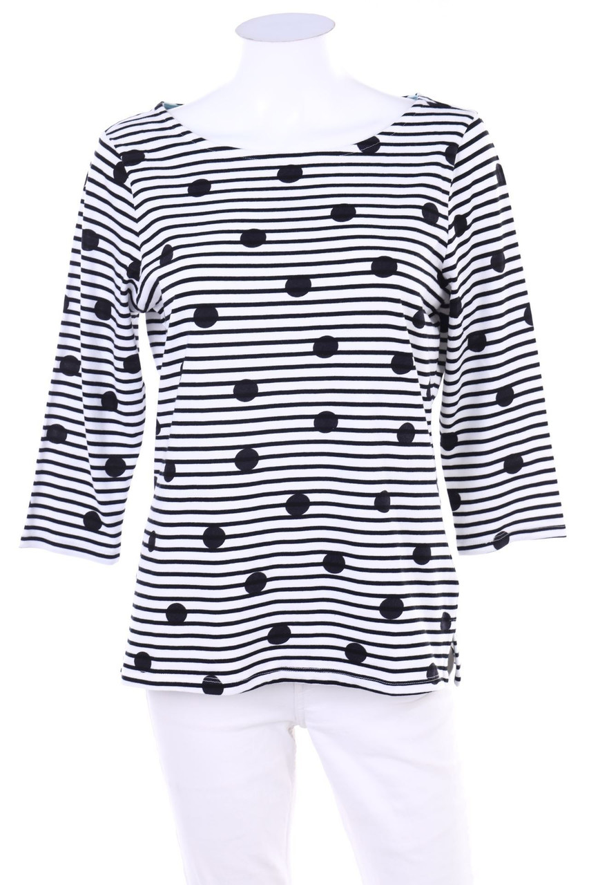 WOMEN essentials by Tchibo - 3/4-Arm-Shirt mit Streifen - D 36-38