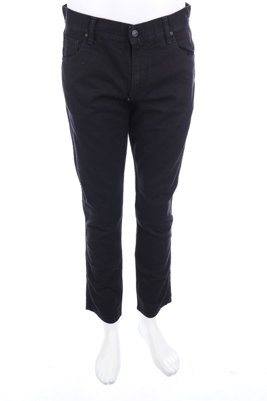 ALBERTO - Slim Jeans mit Logo-Patch - W33