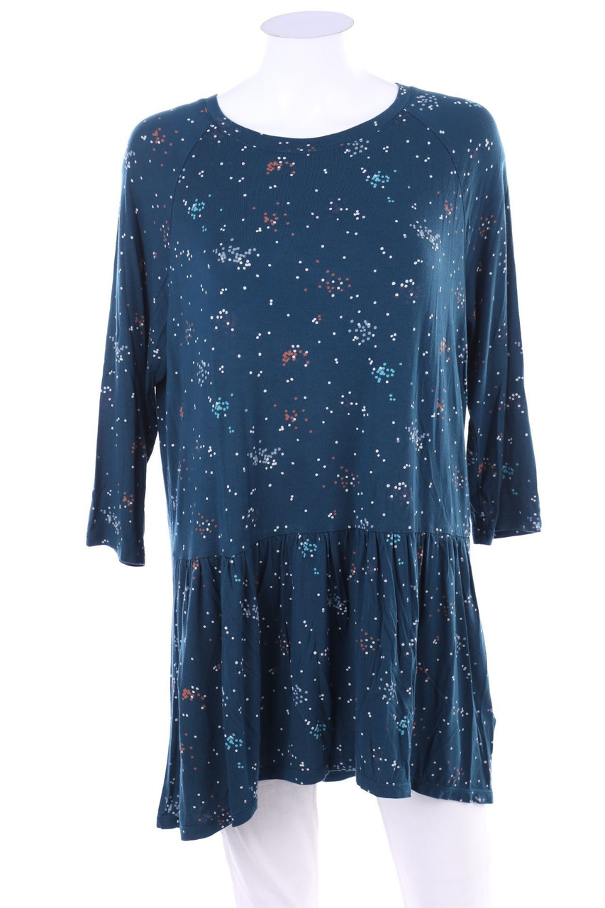 Boden - Shirt mit Raffungen - L