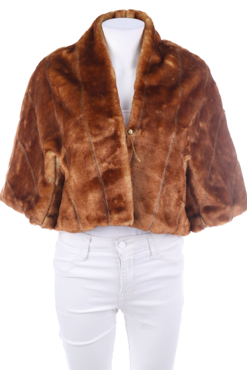 My Collection - Fake Fur-Bolero - S