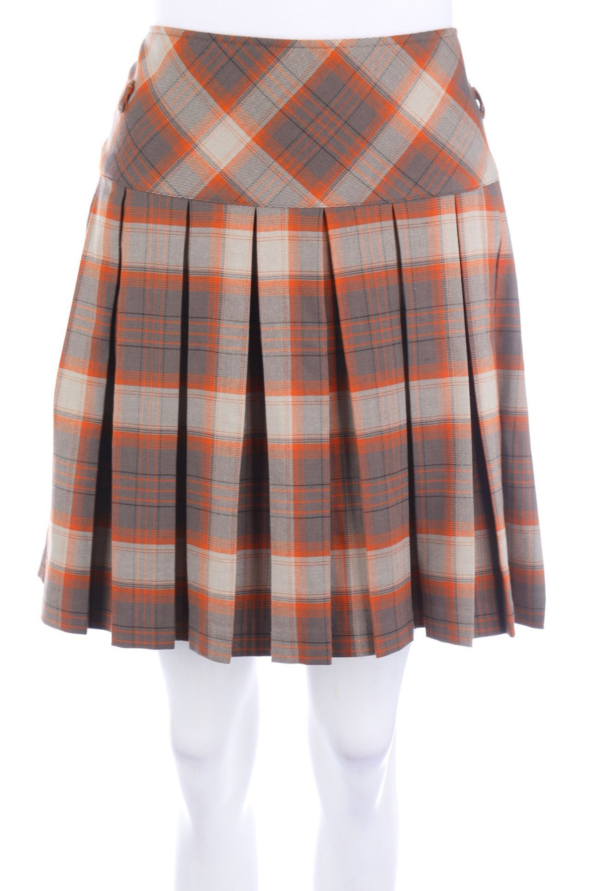orsay - Tartan-Falten-Mini-Rock - D 40