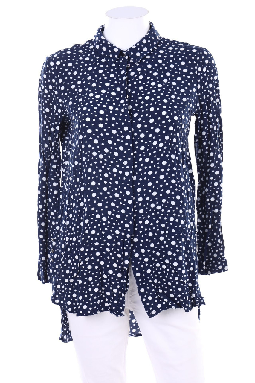 ESPRIT - Hemd-Bluse mit Punkten - D 36