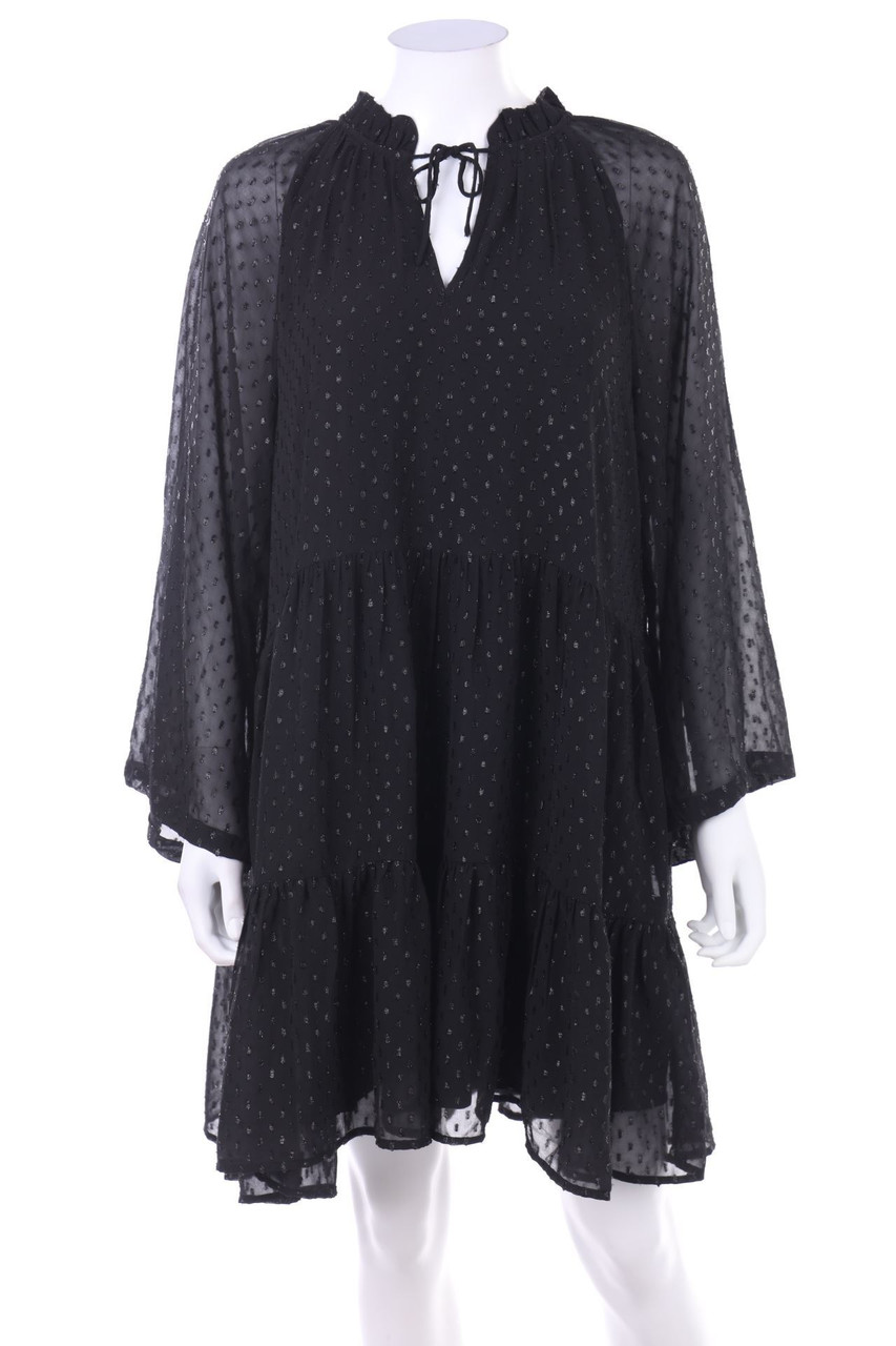 gina tricot - Kleid in A-Linie mit Punkten - D 40