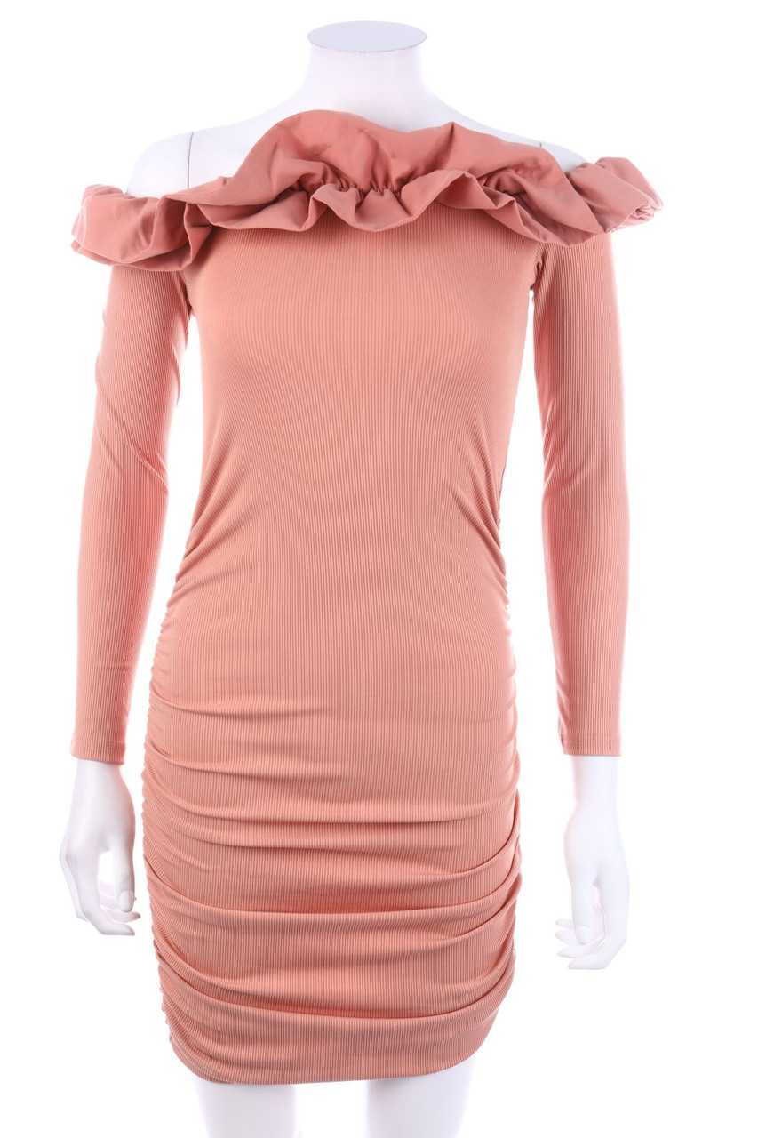 SHEIN - Carmen-Kleid mit Volants - S