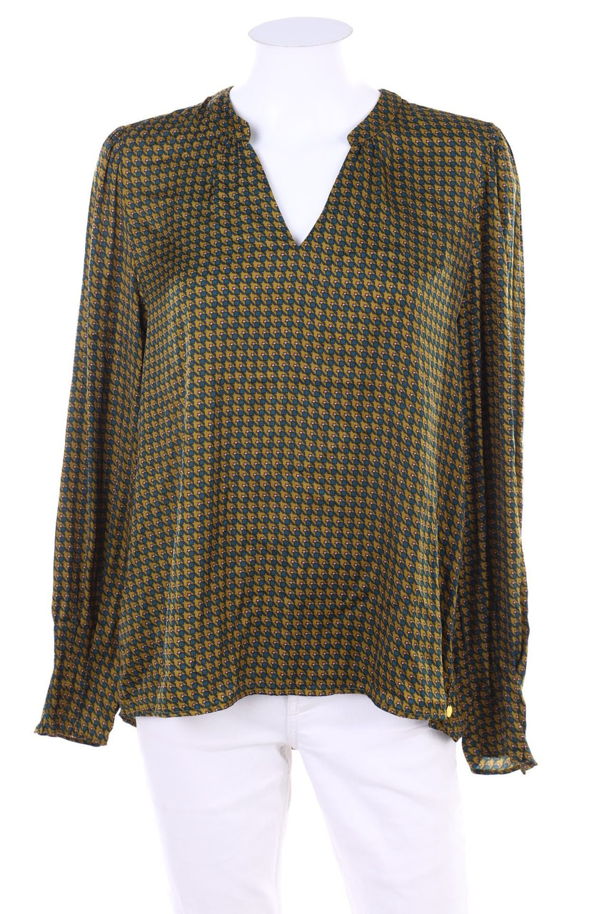 SCOTCH & SODA - Bluse mit Hahnentritt-Muster - M