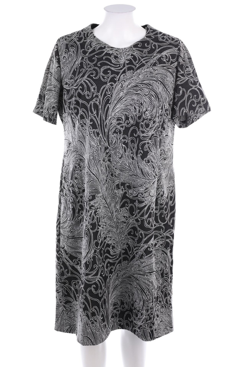 TREVIRA - Midikleid mit Muster - XXL