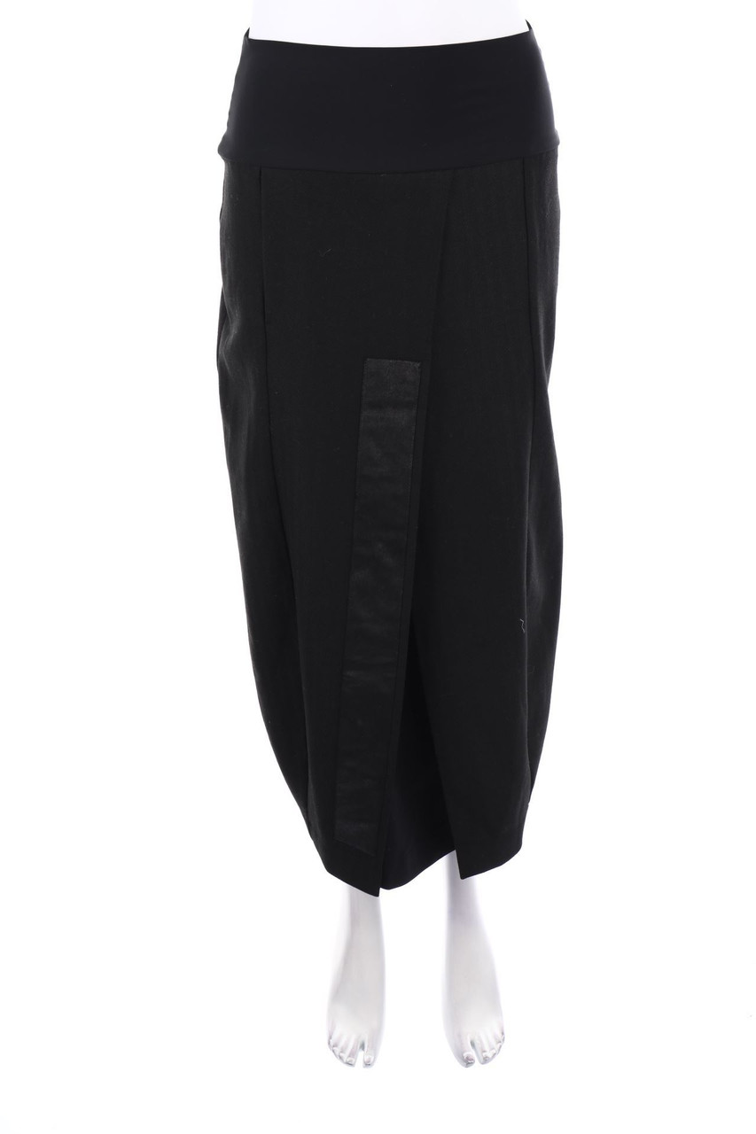 ANIA SCHIERHOLT - Midirock im Layer Look mit Wolle - D 38