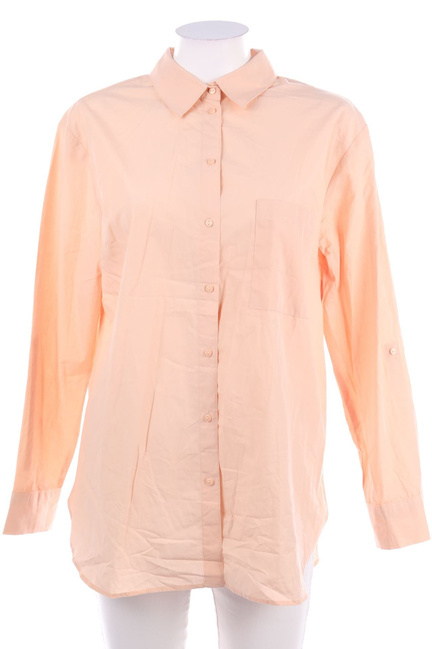 orsay - Hemd-Bluse mit Krempel-Ärmeln - D 40