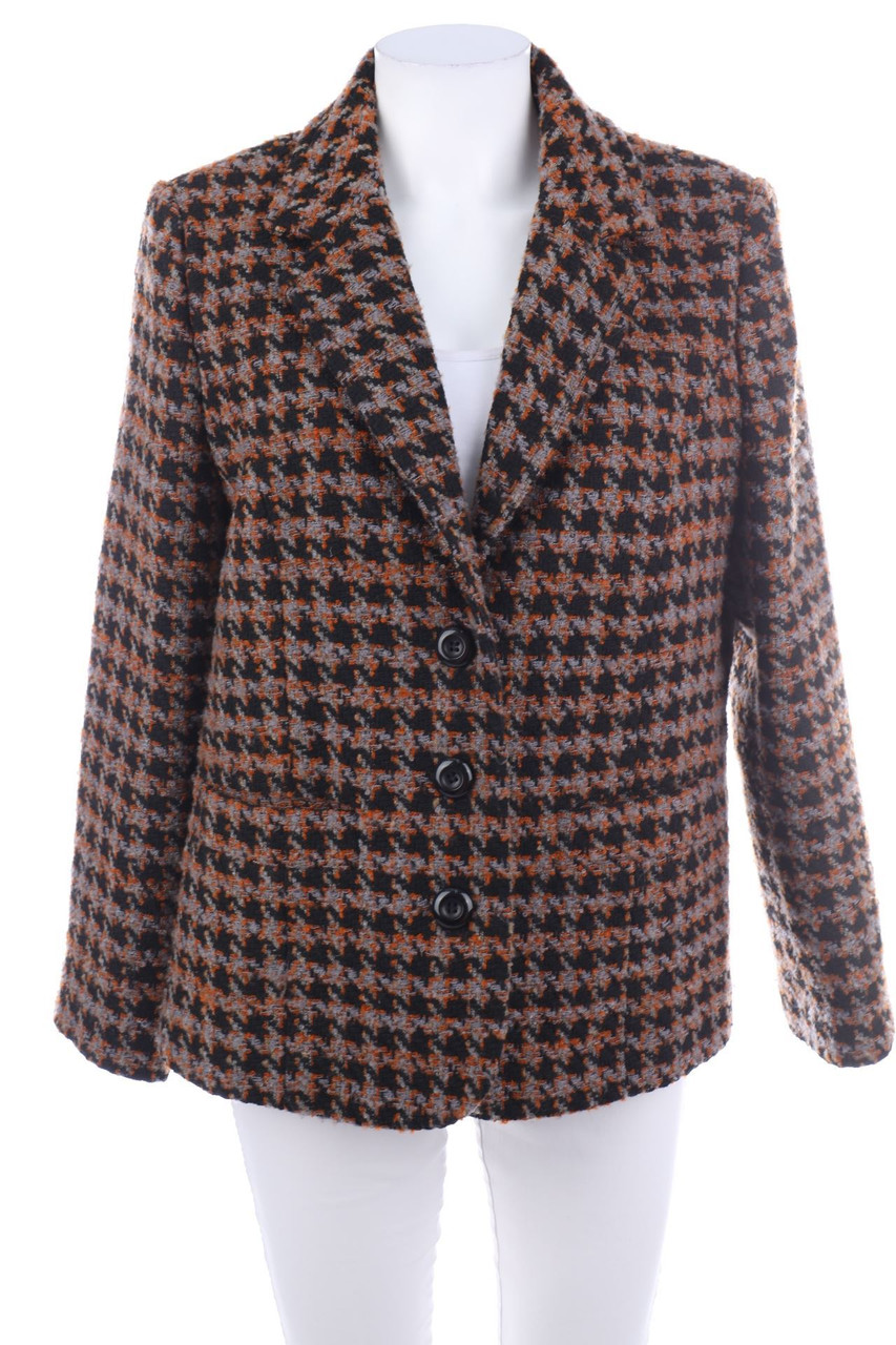 HONOR MILLBURN - Bouclé-Blazer mit Hahnentritt-Muster - D 42