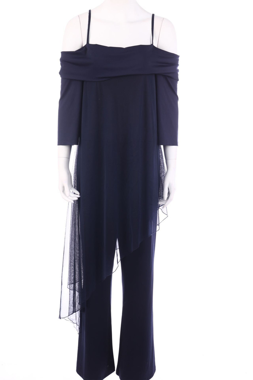 ashley brooke - Jumpsuit im Layer Look - D 48