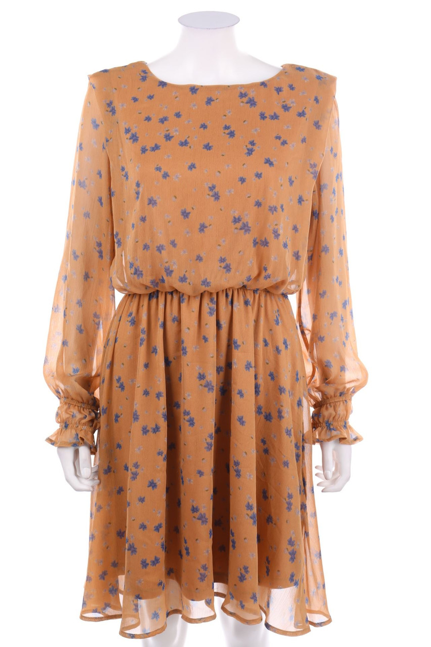 RESERVED - Kleid mit Blumen-Print - D 36