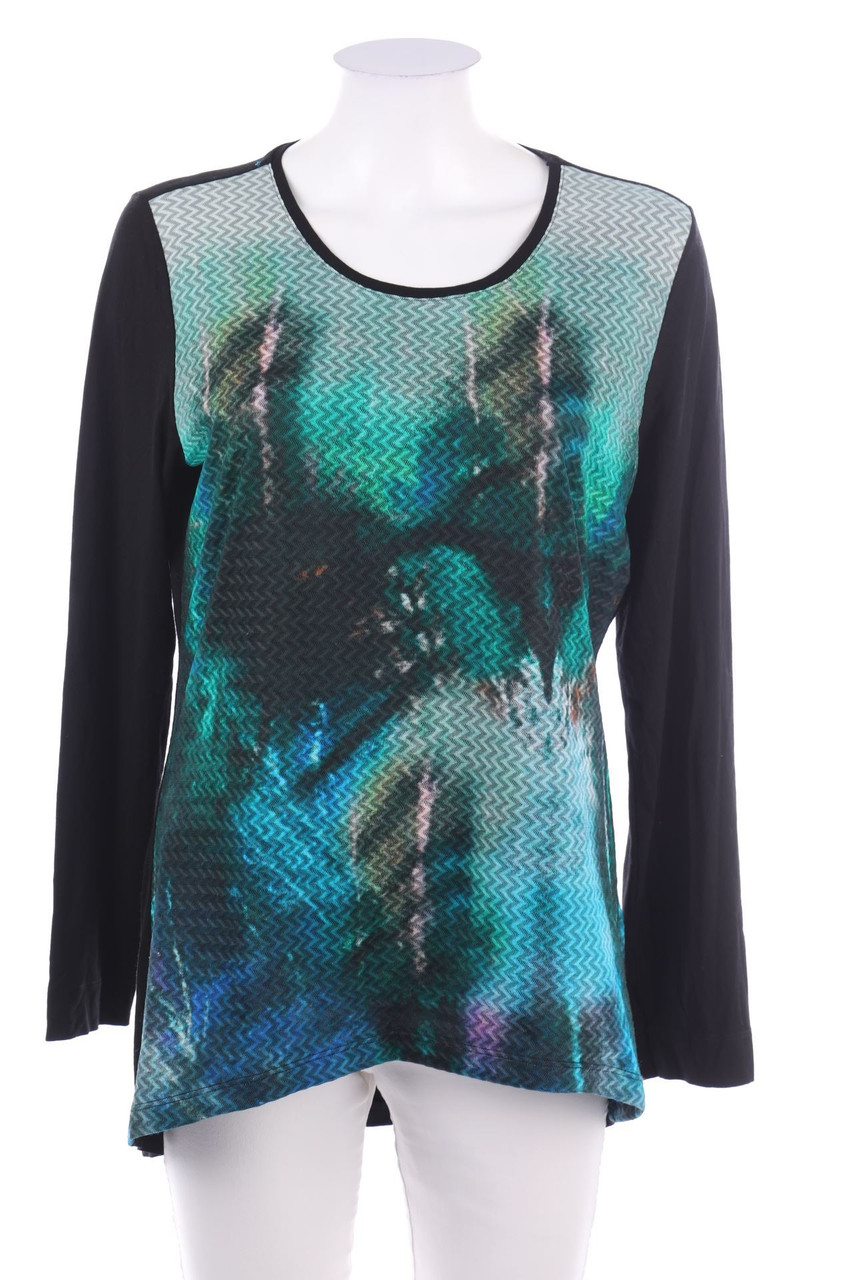 passport. - Longsleeve-Shirt mit Print - D 42