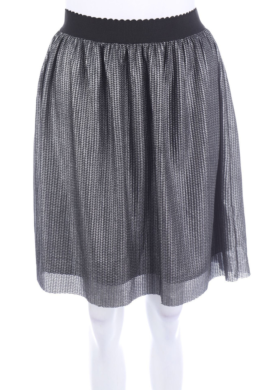 VILA - Rock mit Metallic-Effekt - S