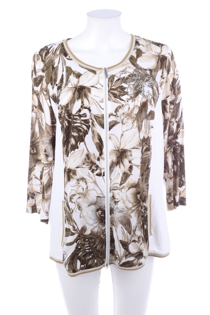 BONITA - Cardigan mit Blumen-Print - XL