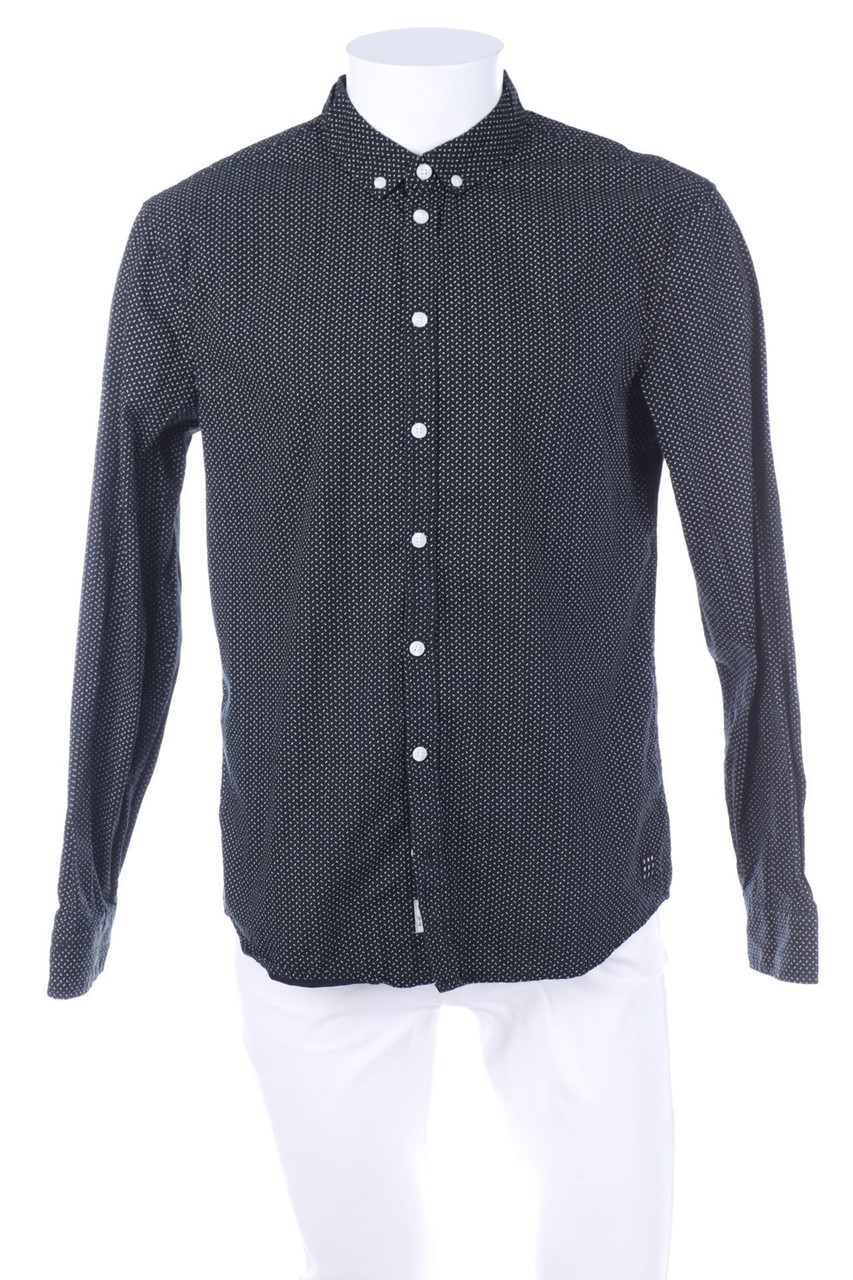 BLEND - Button-down-Hemd aus Baumwolle - L