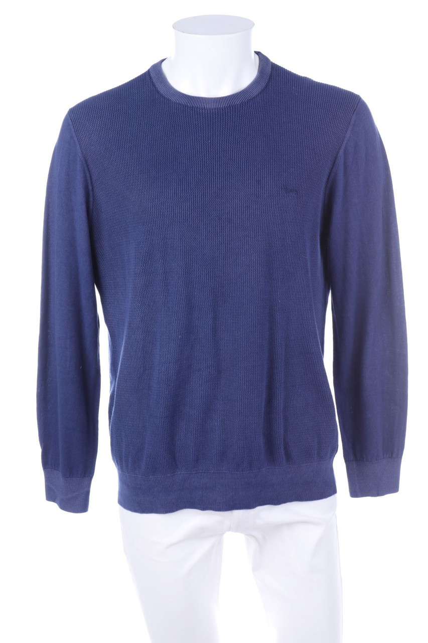 Harmont & Blaine - Baumwoll-Strick-Pullover mit Logo-Stickerei - XL