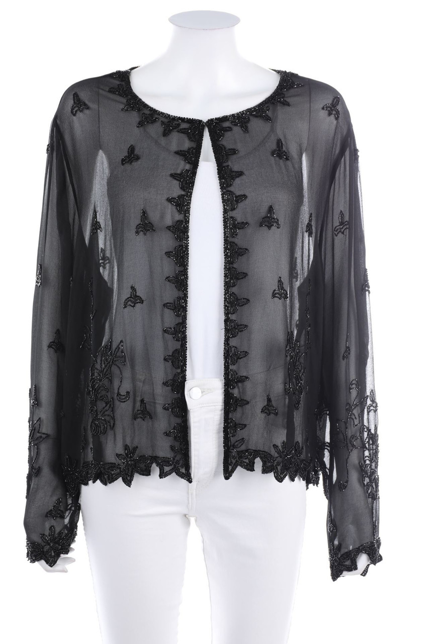 JKara - Cardigan mit Perlen - XXL