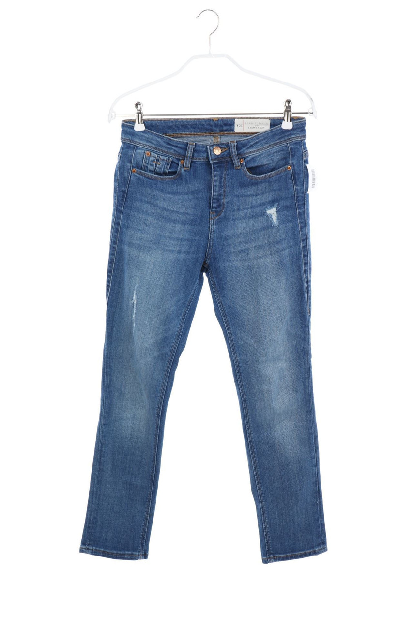 ESPRIT - distressed Slim Jeans - W27