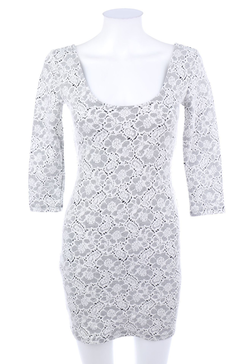 FOREVER 21 - Minikleid mit Blumen-Print - S