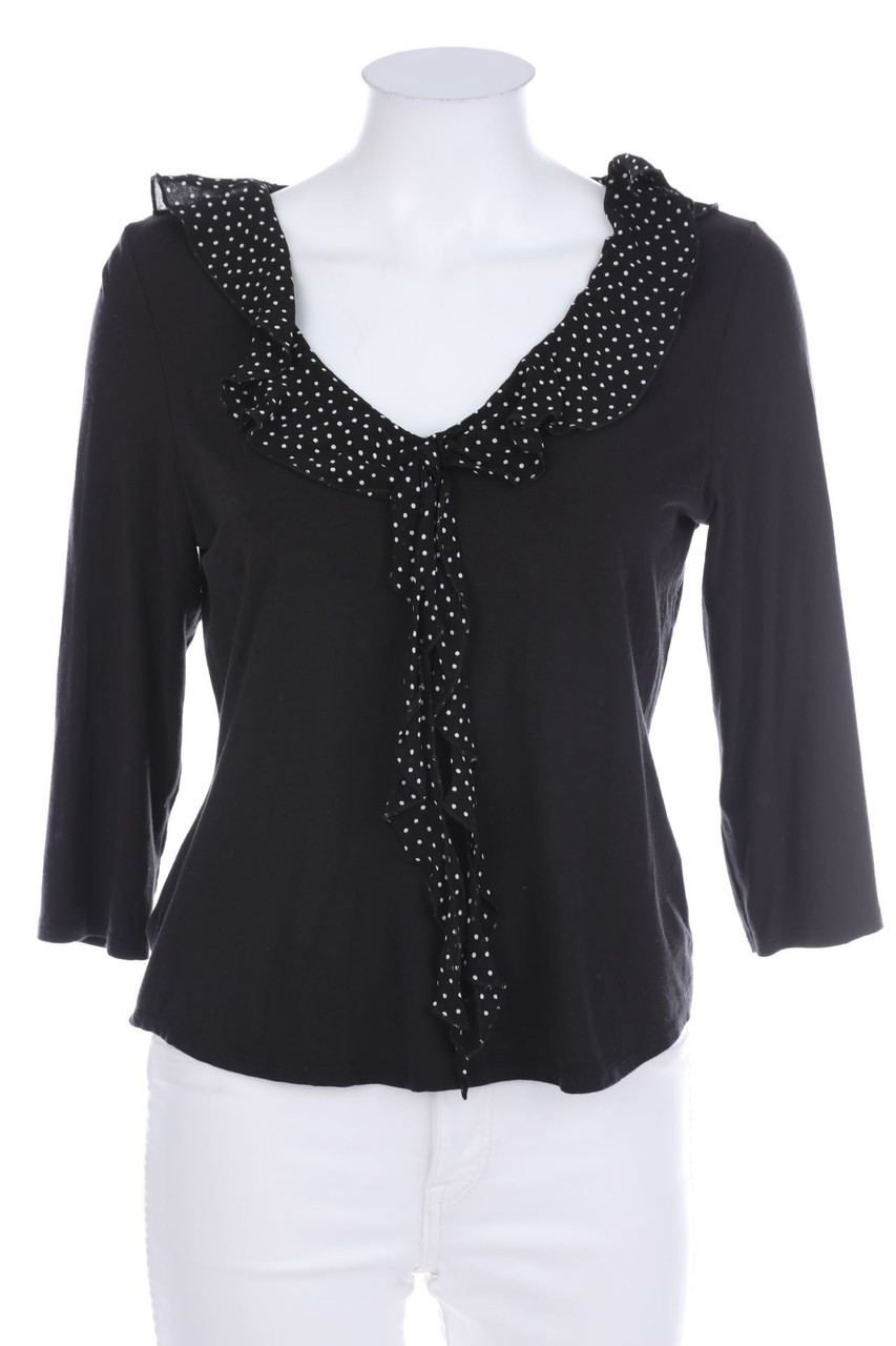 per una - 3/4-Arm-Shirt mit Volants - D 40