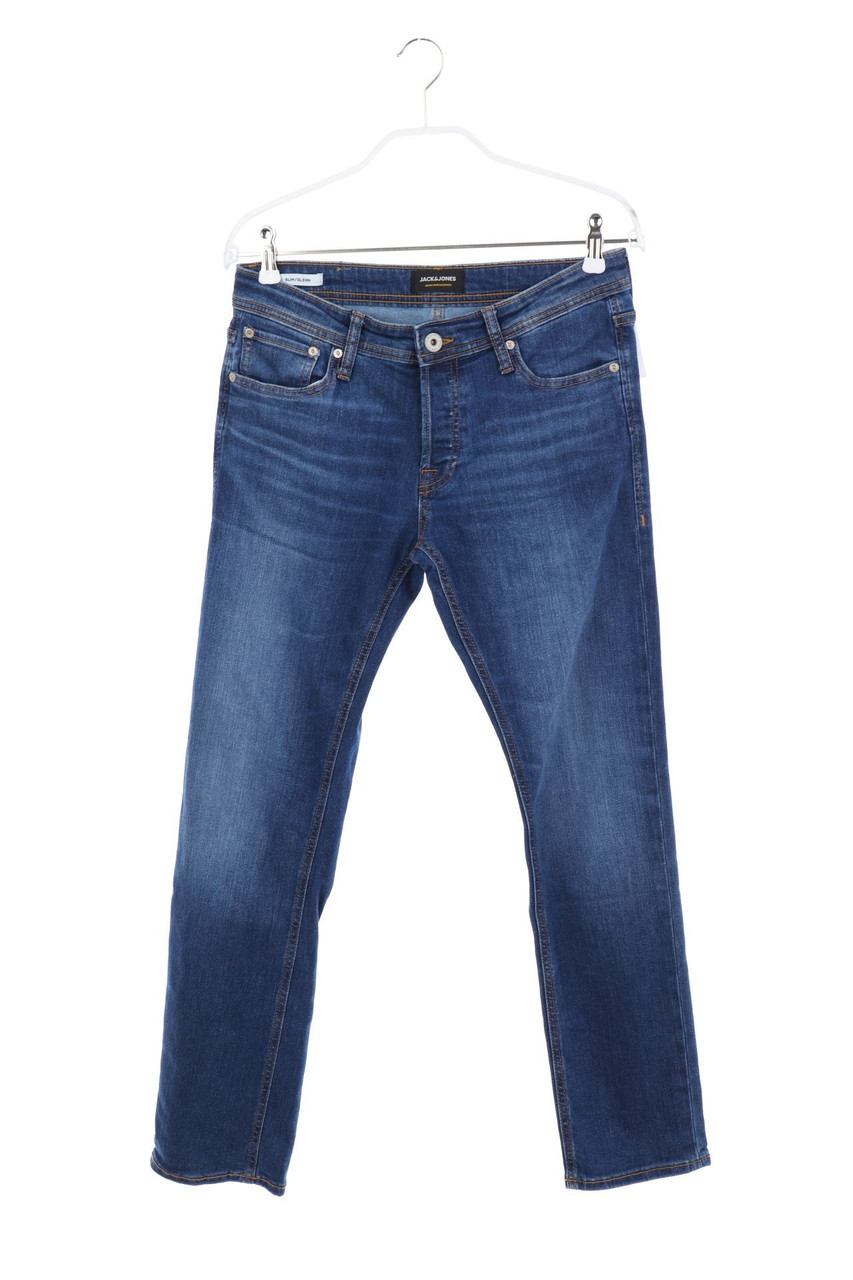 JACK & JONES - Slim Jeans mit Logo-Badge - XS