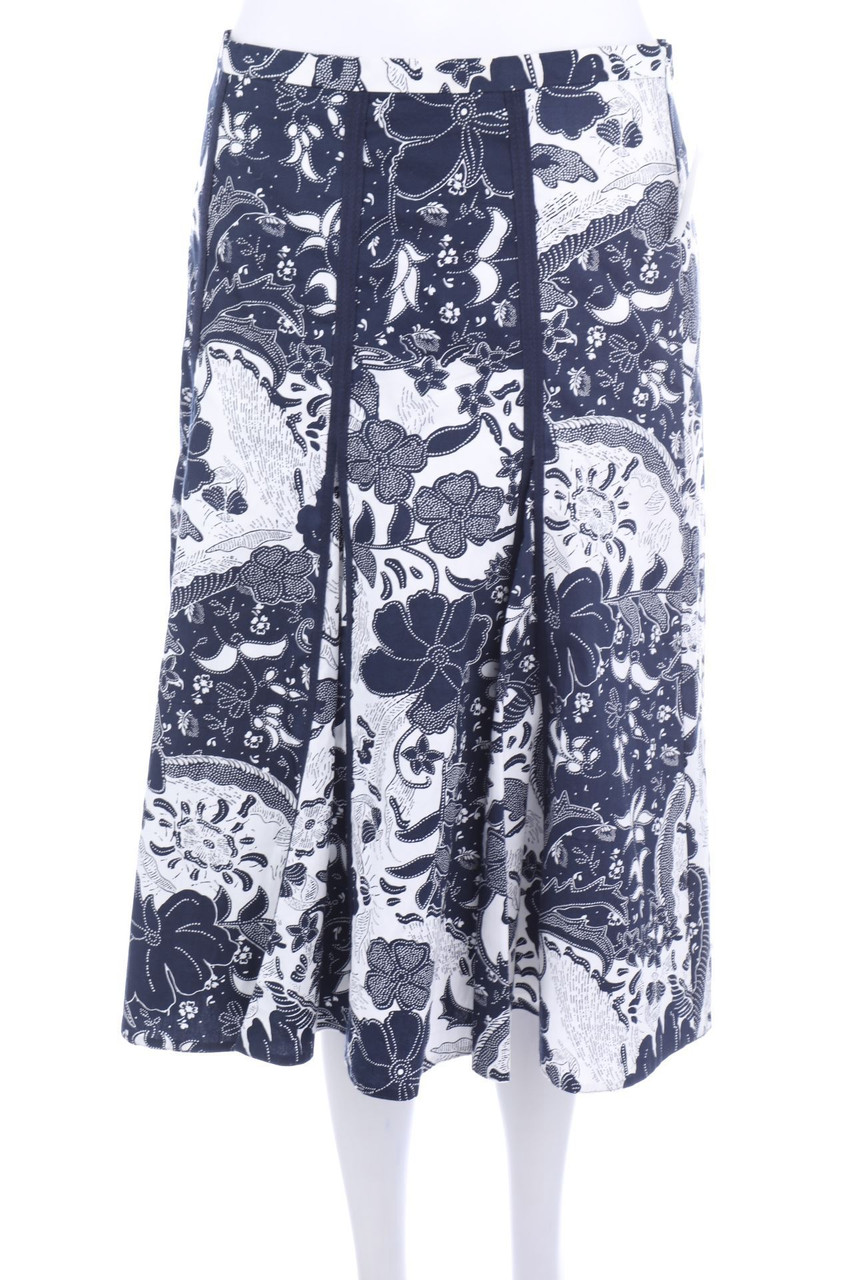 GERRY WEBER - Rock mit Blumen-Print - D 38