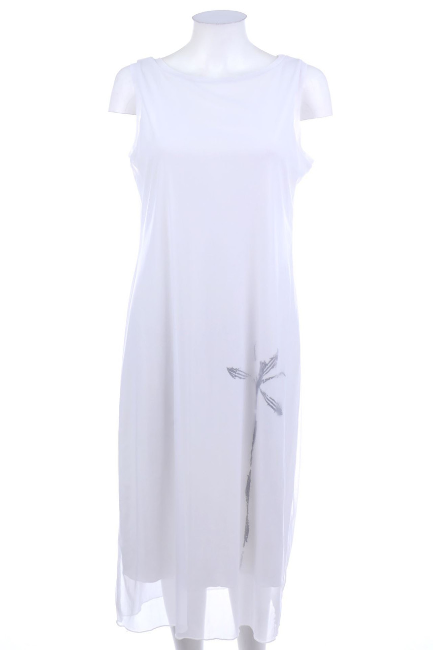 b.young - Midikleid mit Blumen-Print - L