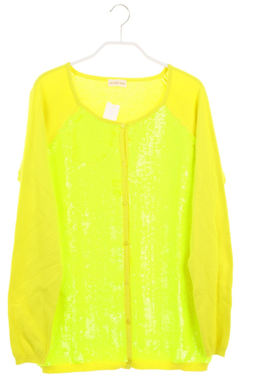 simple kids - Strickjacke mit Wende-Pailletten - 176