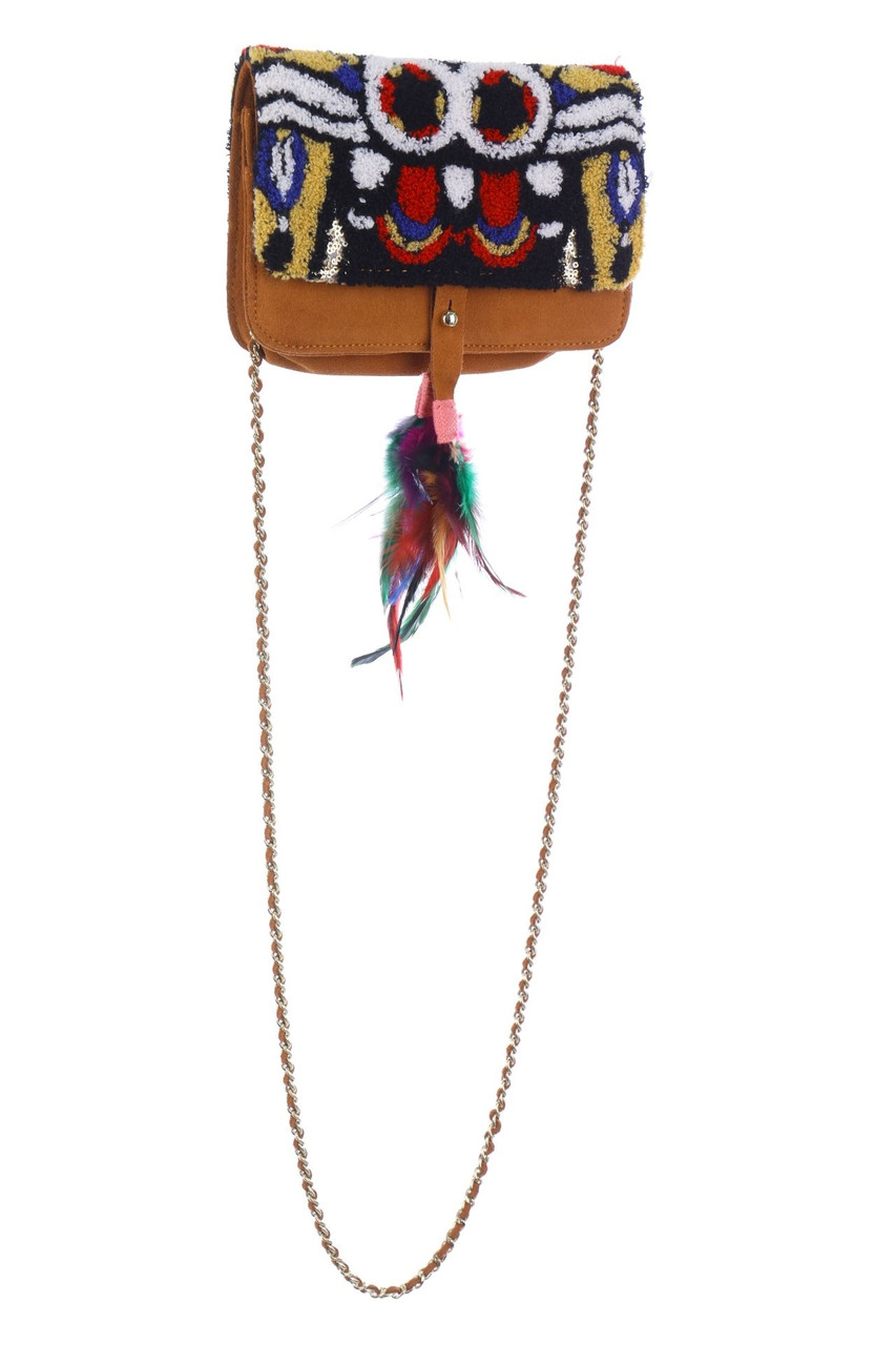 V°73 - Hippie-Crossbody Bag/Tasche - ONE SIZE