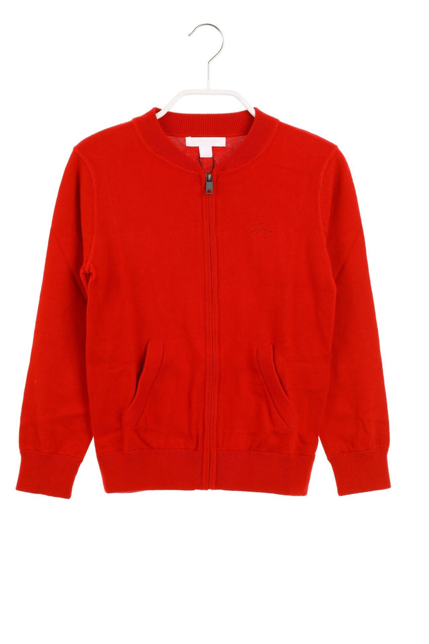 BURBERRY - Strickjacke mit Elbow Patches - 128