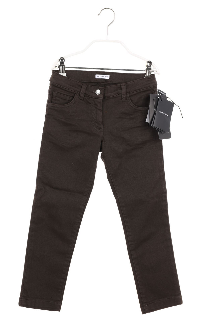 DOLCE&GABBANA - Jeans mit Logo-Patch - 116