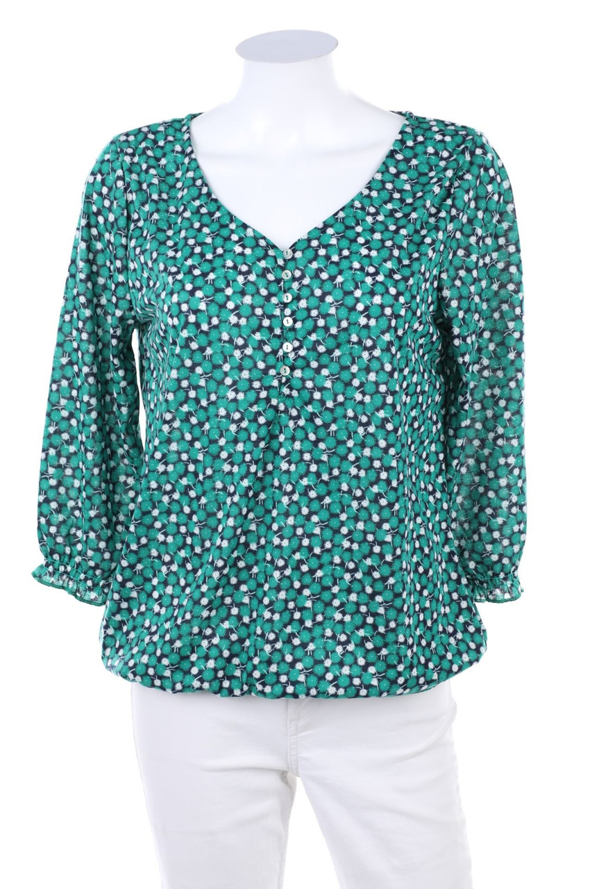 VIA CORTESA - Print-Bluse mit 3/4-Ärmel - D 40