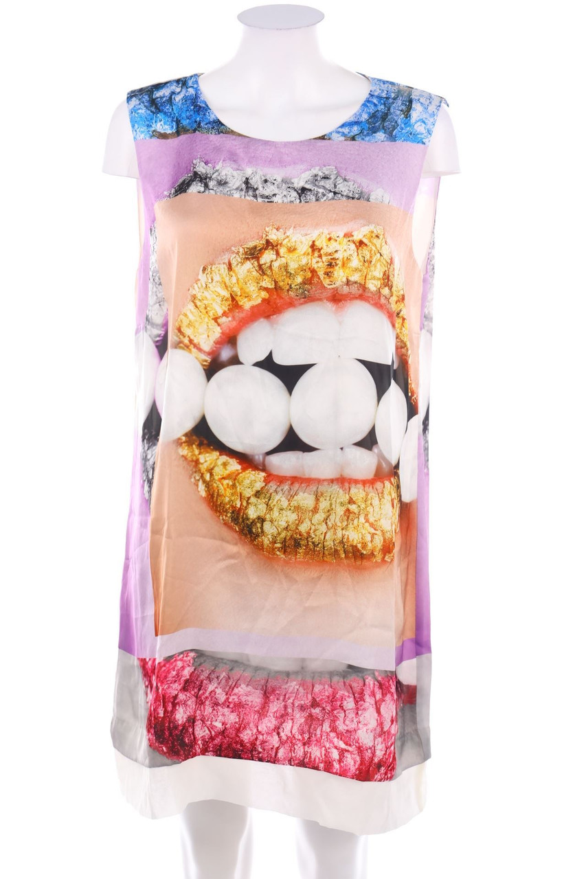 ana alcazar - Shift-Kleid mit Foto-Print - D 44