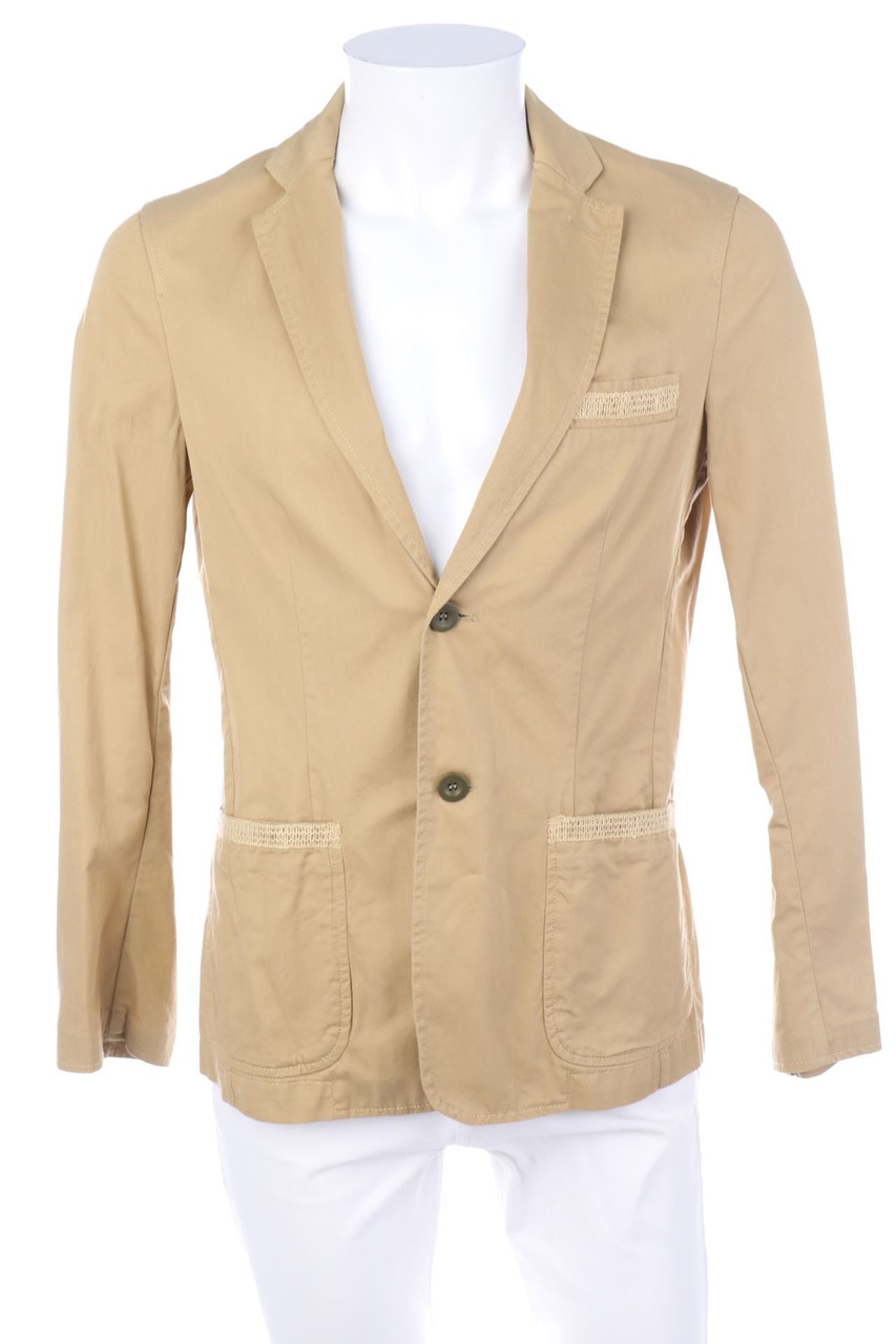 MASTER COAT - Baumwoll-Sakko mit aufgesetzten Taschen - 50