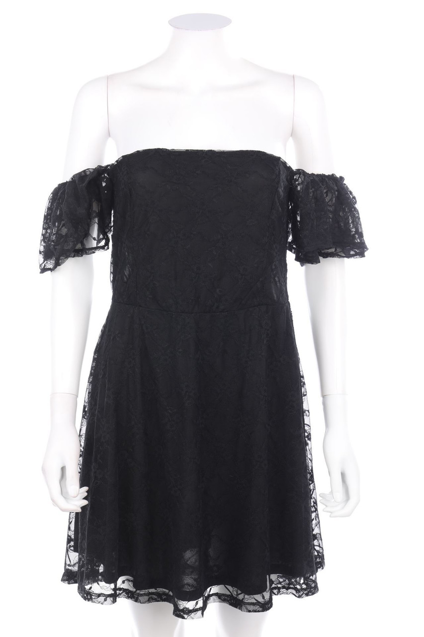 Ohne Label - Spitzen-Kleid - XS