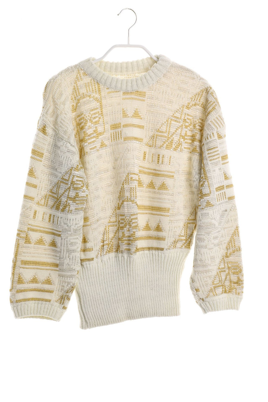 Ohne Label - Pullover mit Metallic-Effekt - 176