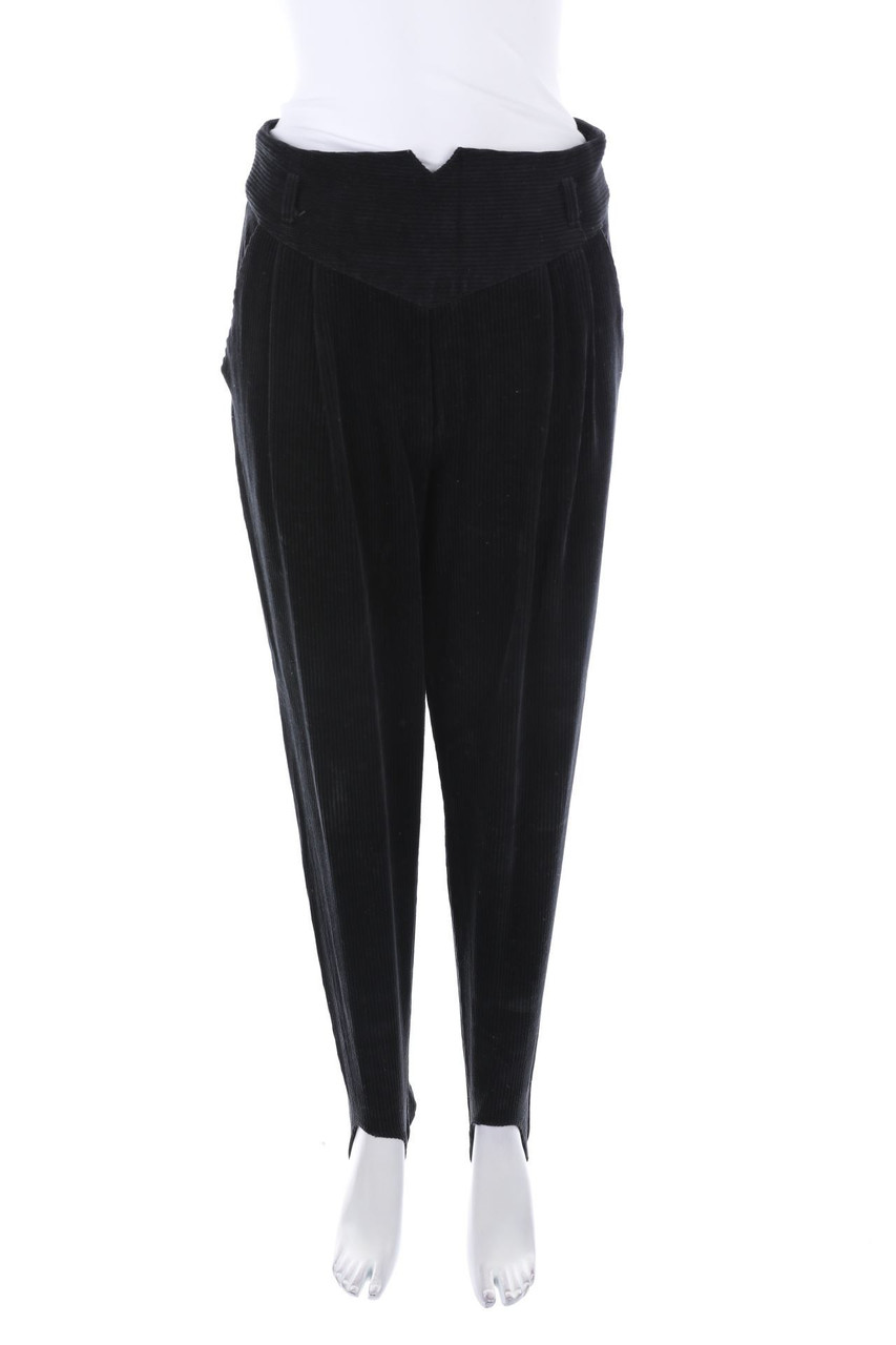 VINTAGE - High Waist-Cord-Hose - D 42